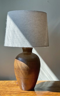 Gunnar Nylund Large Table Lamp for Rörstrand. 1940s.