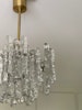 J.T. Kalmar 'Ice Glass' Chandelier. 1970's.