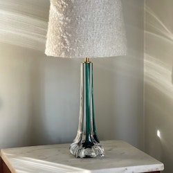 Flygsfors Green Mid-century Modern Table Lamp by Paul Kedelv