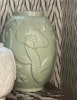 Upsala-Ekeby Green Matte Vase by Anna-Lisa Thomson. 1940s.