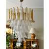 Murano Chandelier - Mazzega Style - XL - Mixed Prisms.