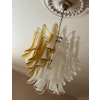 Murano Chandelier - Mazzega Style - Large - Mixed Prisms.