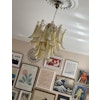 Honey-Colored Murano Glass Chandelier - Mazzega Style - Small Size