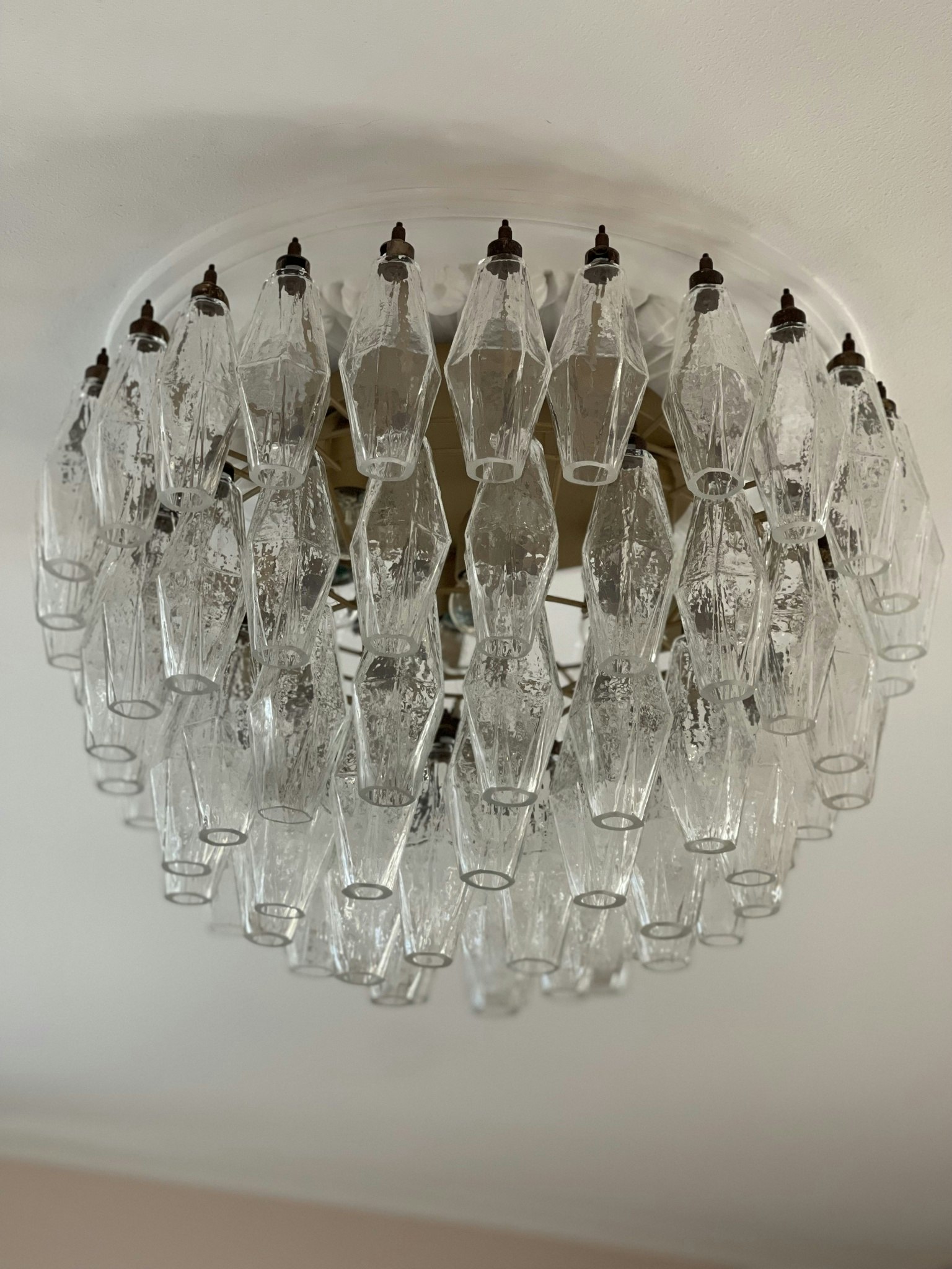 Murano Flush Mount 'Luna'