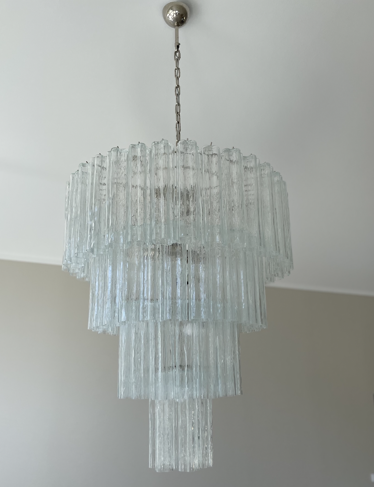 Murano Tubular XXL PLUS in Clear Glass (30 cm prisms)