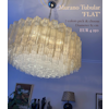 Murano Chandelier Tubular FLAT - XXL