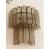 Murano Wall Lamp 'TUBULAR' small size in Sand Color.