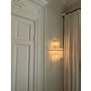 Murano Wall Lamp 'TUBULAR' in White Color.