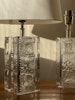 Pair of 1970's Pukeberg Squared Table Lamps