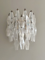 New in! Murano Wall Lamp 'SEDICI' • XL size!!