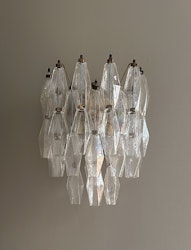 New in! Murano Wall Lamp 'SEDICI' • XL size!!