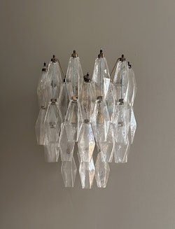 New in! Murano Wall Lamp 'SEDICI' • XL size!!