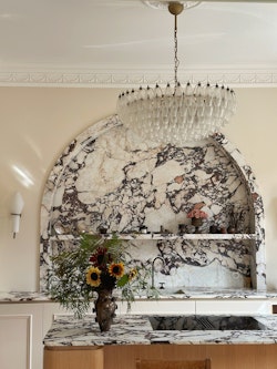 Murano Chandelier 'Flying Saucer' [diameter 90 cm]