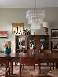 Murano Chandelier •CYLINDER [maxi] • clear glass
