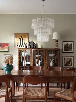 Murano Chandelier •CYLINDER [maxi] • clear glass