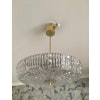 Orrefors 'TRITON' Crystal Light Pendant by Carl Fagerlund