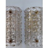 Pair of Orrefors Crystal Glass Sconce 'Venus' RD 2002. 1960s.