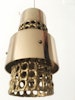 Skultuna Perforated Brass Ceiling Lamp by Pierre Forssell
