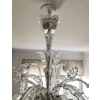 Orrefors Venetian Style Chandelier, attributed Fritz Kurz