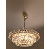 Orrefors Three-tier Chandelier with Crystal Prisms by Carl Fagerlund