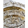 Orrefors Three-tier Chandelier with Crystal Prisms by Carl Fagerlund