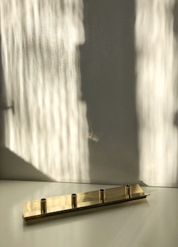 Skultuna Brass Candlestick No.69 by Pierre Forssell