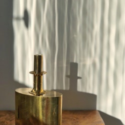 Skultuna brass Decanter design by Pierre Forssell