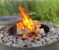 Utegrill Corten