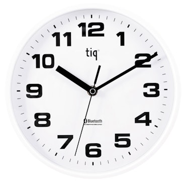 Tiq Väggklocka med ram i plast, Bluetooth, 23 cm - F661507BT