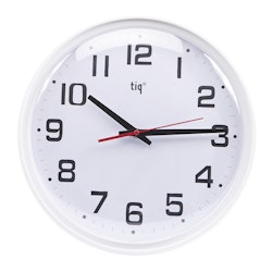 Tiq Väggklocka helt i plast 34,8 cm - F6265R7