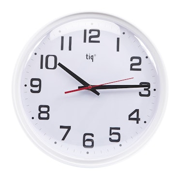 Tiq Väggklocka helt i plast 34,8 cm - F6265R7