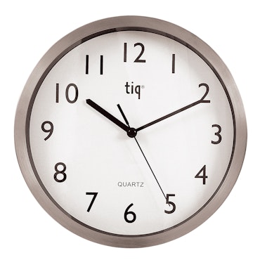 Tiq Väggklocka med ram i aluminium, 25 cm - F307