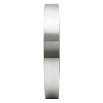 Tiq Väggklocka med ram i aluminium, Radiokontrollerad, 50 cm - EL500RCIN