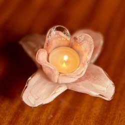 Ljuslykta blomma