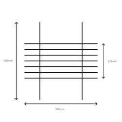 Kajgaller 140x270mm