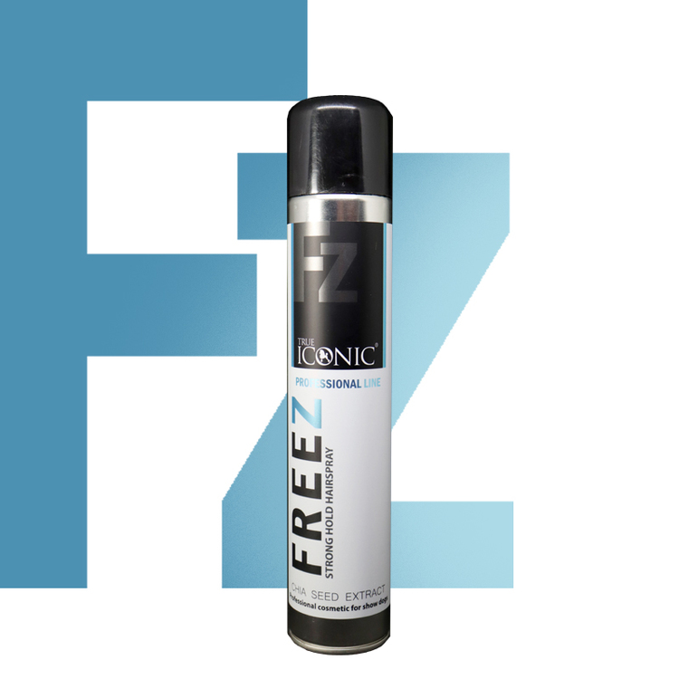 True Iconic Freez Strong Hold Hair Spray