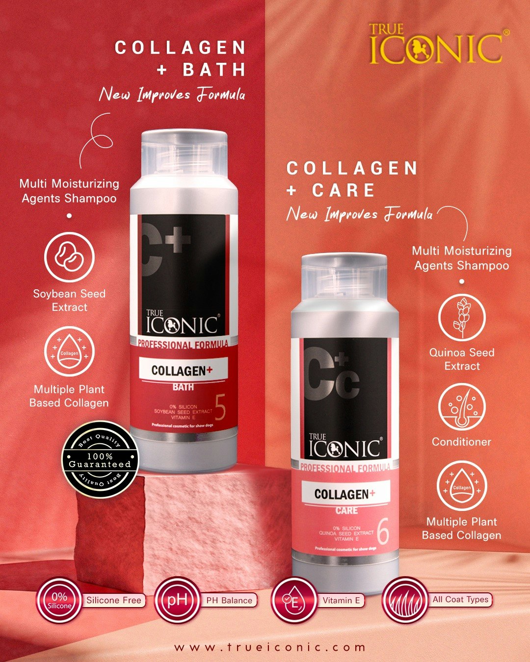 PROVA PÅ - True Iconic Collagen Plus Shampoo + Conditioner