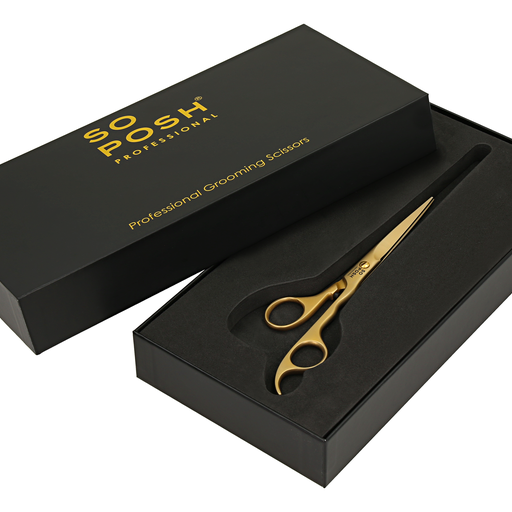 Posh Gold 7,0" Ergonomic Scissors
