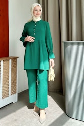 Kapris Asta Emerald Set
