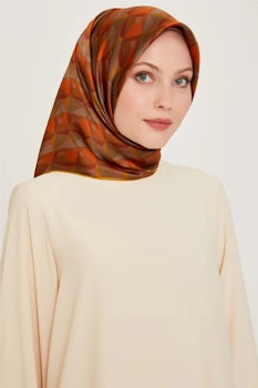 Armine twill sidan scarf (2024 höst-vintersäsong 9204-38)