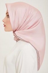 BELLI PURE SILKESCARF ROSE (TWILL)