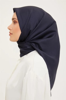Belli marinblå scarf (twill)