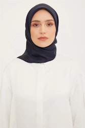 Belli marinblå scarf (twill)