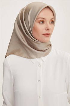 Belli grå scarf (twill)