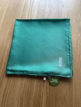 Belli scarf (twill) smaragdgrön