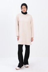 Allday Stoned Tunika - Beige