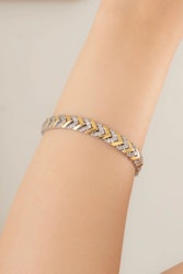 Sten 2 färg armband