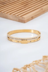 Armband med stålsten