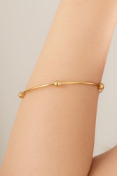 Stål Single Gold Dorikali Ajda Armband 68mm