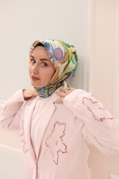 Silk Home Twill Siden Scarf 11461-43